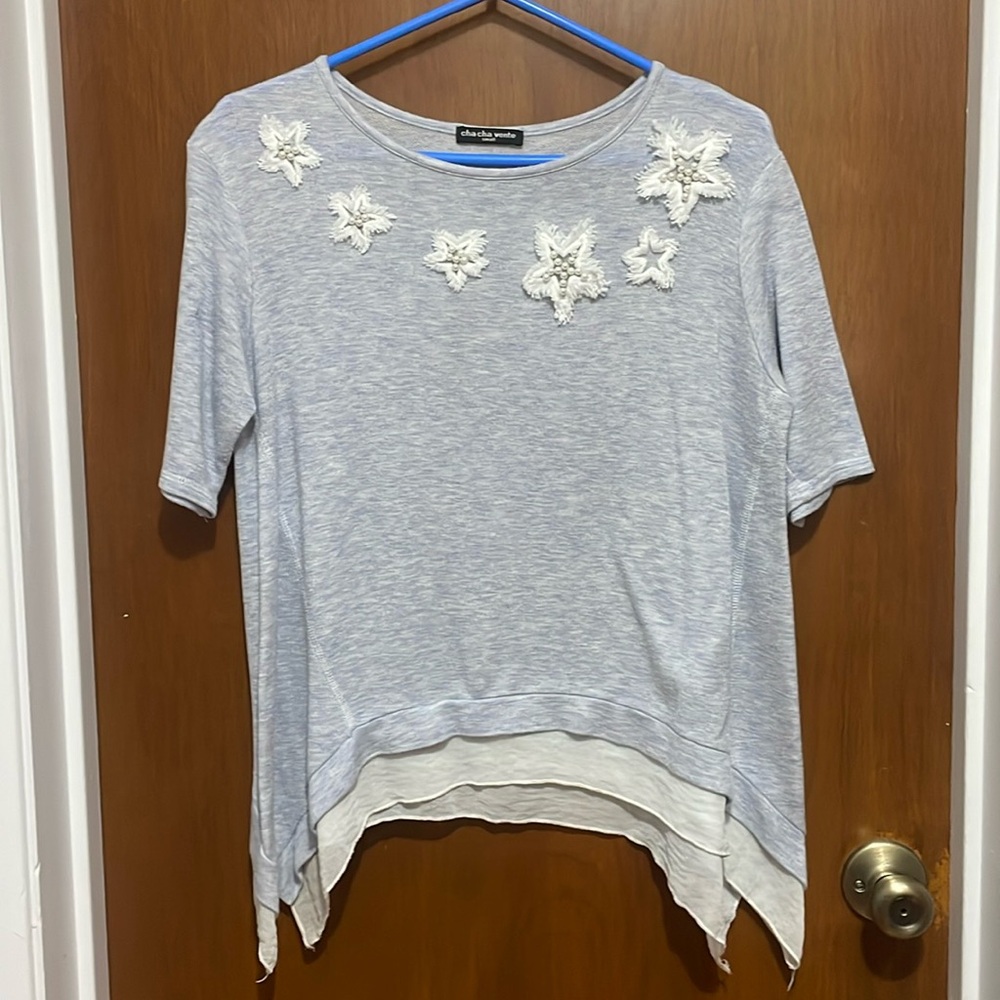 Heather blue Fancy T-shirt
